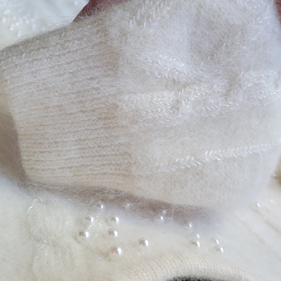 SOLDVintage Angora Lambswool Sweater - Picture 7 of 8